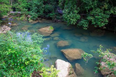 Maolan ve Daxiaoqiukong 'un Libo, Guizhou, Çin' deki manzarası..