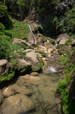 Maolan ve Daxiaoqiukong 'un Libo, Guizhou, Çin' deki manzarası..