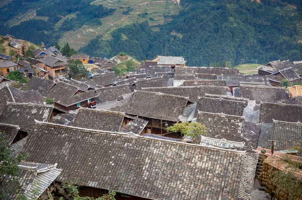 지아랑 테라스 Guizhou 중국의 게스트 하우스의 — 스톡 사진