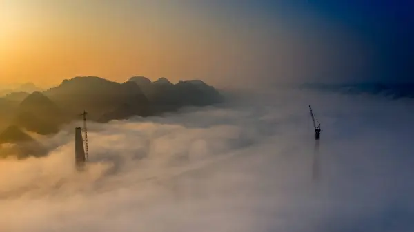 Guizhou, Çin 'deki bazı eşsiz doğal manzaralar..