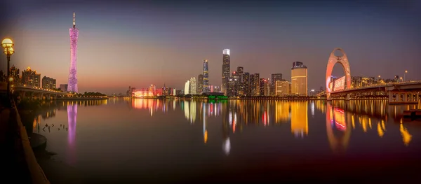 Sceny Uliczne Guangzhou Chińskiego Miasta Ciągu Trzech Lat Pandemii Covid — Zdjęcie stockowe