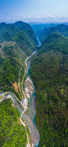 stock image The rural scenery of Guangxi, China, including Hechi, Liuzhou, and Laibin.