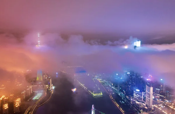 Veduta Aerea Del Paesaggio Urbano Guangzhou Cina — Foto Stock
