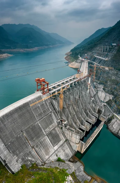 Scenery Longtan Hydroelectric Power Station Longtan Grand Canyon Tian County — Stock Photo, Image