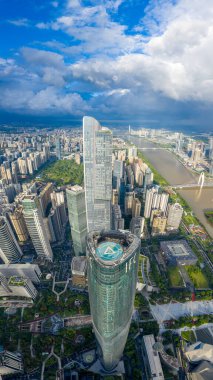 COVID-19 salgınının olduğu üç yıl boyunca Çin 'in Guangzhou şehrinin sokak sahneleri..