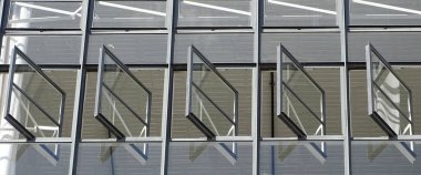 Bauhaus DessauGermany 'nın Pencereleri UNESCO