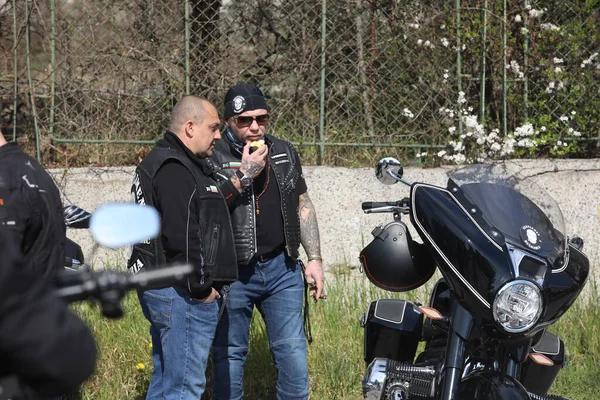 Sofia Bulgaria Marzo 2023 Motociclisti Hanno Festeggiato Apertura Della Stagione — Foto Stock