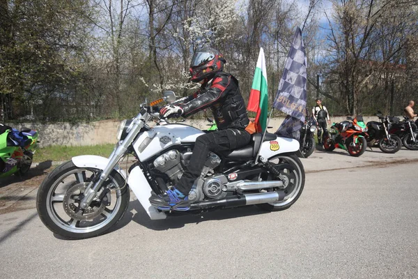 Sofia Bulgária Março 2023 Motociclistas Celebraram Abertura Temporada Motociclismo Por — Fotografia de Stock