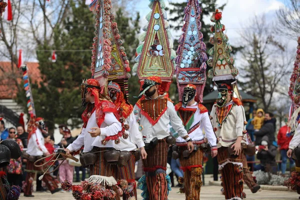 Elin Pelin Βουλγαρία Μαρτίου 2023 Φεστιβάλ Μεταμφίεσης Στην Elin Pelin — Φωτογραφία Αρχείου