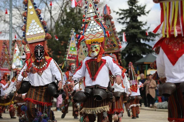 Elin Pelin Bulgaria March 2023 Masquerade Festival Elin Pelin Bulgaria — Stock Photo, Image