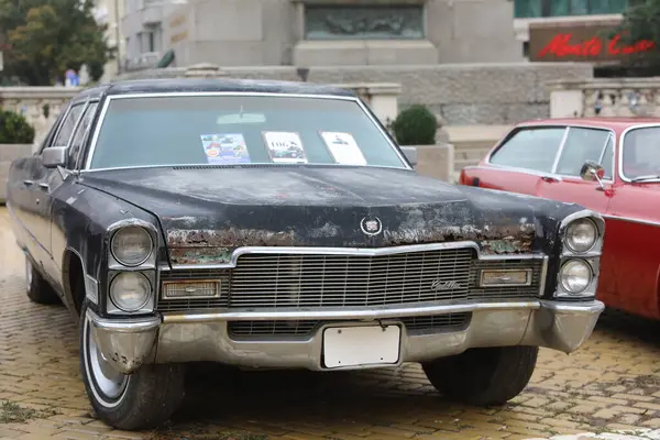 stock image Sofia, Bulgaria - September 15, 2024: Autumn retro car salon in the center of the capital of Bulgaria, Sofia