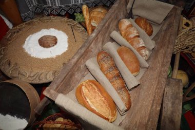 Kyustendil, Bulgaristan - 15 Ağustos 2025: Panagia - Bulgaristan 'ın Kyustendil kentinde Kutsal Bakire Meryem Ekmeğinin Yükseltilmesi