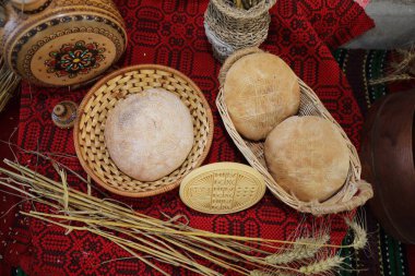 Kyustendil, Bulgaristan - 15 Ağustos 2025: Panagia - Bulgaristan 'ın Kyustendil kentinde Kutsal Bakire Meryem Ekmeğinin Yükseltilmesi