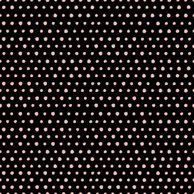 Basit ve zarif puantiye deseni. Küçük el çizimleri olan kusursuz vektör deseni. Klasik noktalı arkaplan