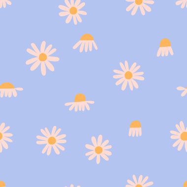 Yıldızlarla kusursuz bir düzen. Farklı yıldızlı vektör dokusu. Soyut gök arkaplanı