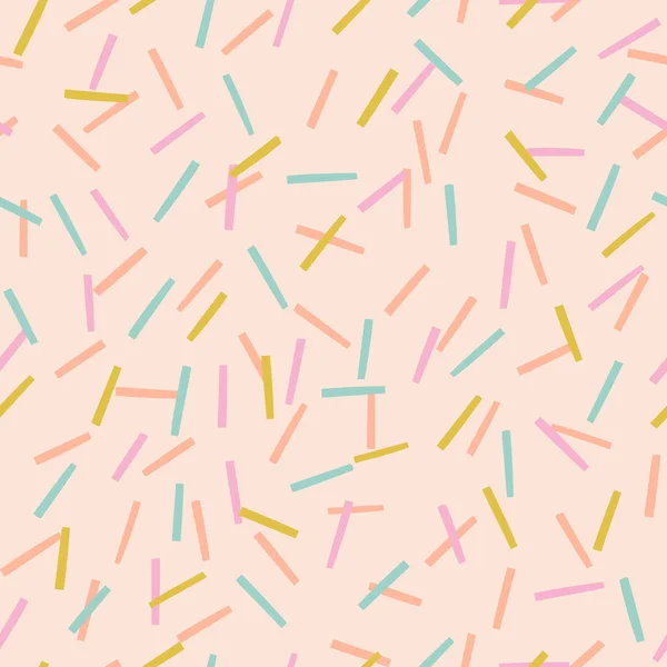 Texture Simple Mignonne Avec Confettis Doublés Modèle Sans Couture Avec — Image vectorielle