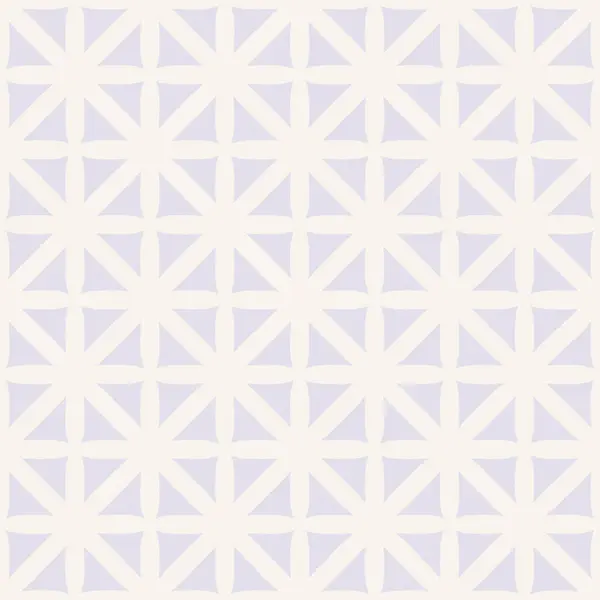 Schöne Geometrische Textur Nahtloses Vektormuster Mit Handgezeichnetem Raster Dekorativer Hintergrund — Stockvektor