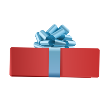 hediye kutusu ile Noel dekor