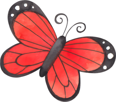 Hayvan mutlu konsept el çizimi suluboya