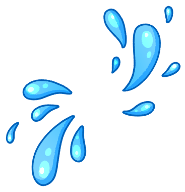 Şirin pigme hippo karikatür dijital resim