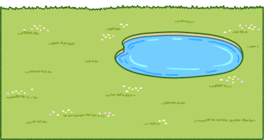 Şirin pigme hippo karikatür dijital resim