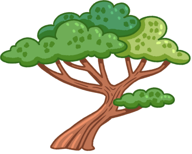 Şirin pigme hippo karikatür dijital resim