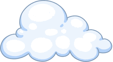 Şirin pigme hippo karikatür dijital resim