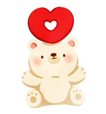 Sevgililer Günü 'nde mutlu kutup ayıları