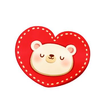 Sevgililer Günü 'nde mutlu kutup ayıları