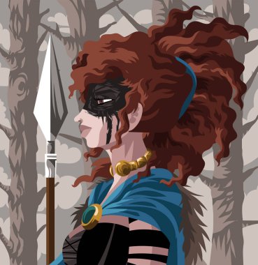 Boudica güçlü kadın cesur savaşçı.