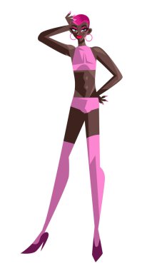 güzel çeşitlilik lgbt model