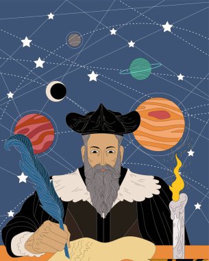 Nostradamus yaşlı astrolog kahin