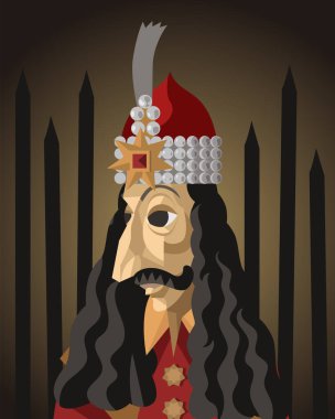 impaler with hat and moustache