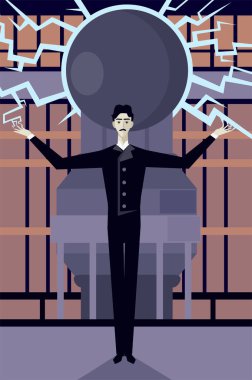 Elektrik bobini sisteminde büyük mucit