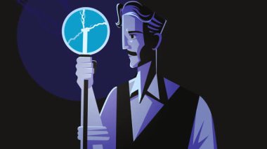 Elektrik bobini sisteminde büyük mucit