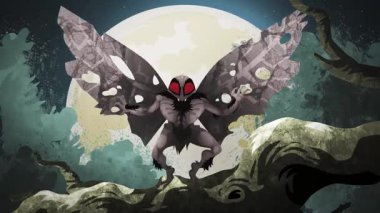 Geceleri ürkünç ürkünç güve adam