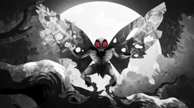 Dolunay gecesi canavar güve adam