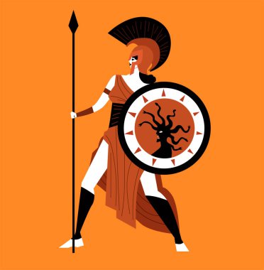 Yunan mitolojisi Athena Minerva Tanrıçası