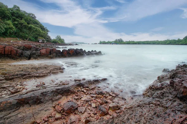 Sekupang Beach Batam Indonesia — Foto de Stock