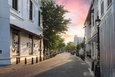 Kota Lama ya da Old City, Semarang şehir merkezi eski tarihi binalı. 
