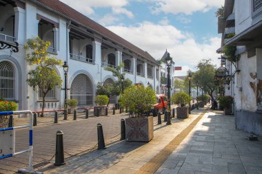 Kota Lama ya da Old City, Semarang şehir merkezi eski tarihi binalı. 