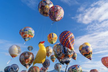 Wonosobo, 2 Nisan 2025. Sıcak Hava Balon Kültür Festivali