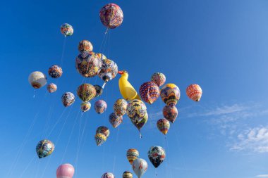 Wonosobo, 2 Nisan 2025. Sıcak Hava Balon Kültür Festivali