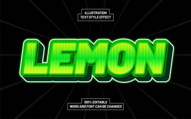 Lemon 3B Kalın Metin Efekti