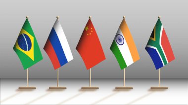 BRICS, yeni devlet grubu. Brezilya, Rusya, Hindistan, Çin, Güney Afrika