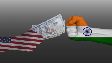 Hindistan Amerikan Doları 'na karşı, Hindistan Amerikan Doları ticaretini durdurdu