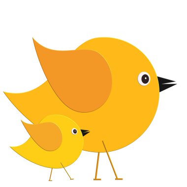  yellow birds, easter chicks