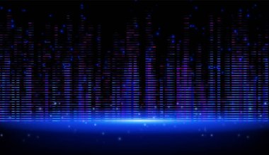 Siber punk tarzı bir arıza: hacker saldırıları ve dijital teknolojinin bir sembolü. Hata dokuları ve etkileri olan modern bir tasarım, tekno-estetik projeler için mükemmel.