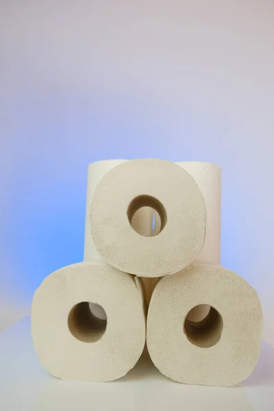 Toilet paper.Purchase and shortage of toilet paper. Cleanliness and health concept. toilet paper shortage. crisis of the paper industry in Europe.