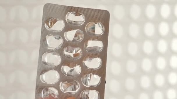 Lack Medicines Problematic Treatment Medicine Drug Has Run Out Empty — Video Stock